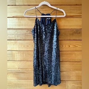 Express Size Small Navy Cocktail Dress